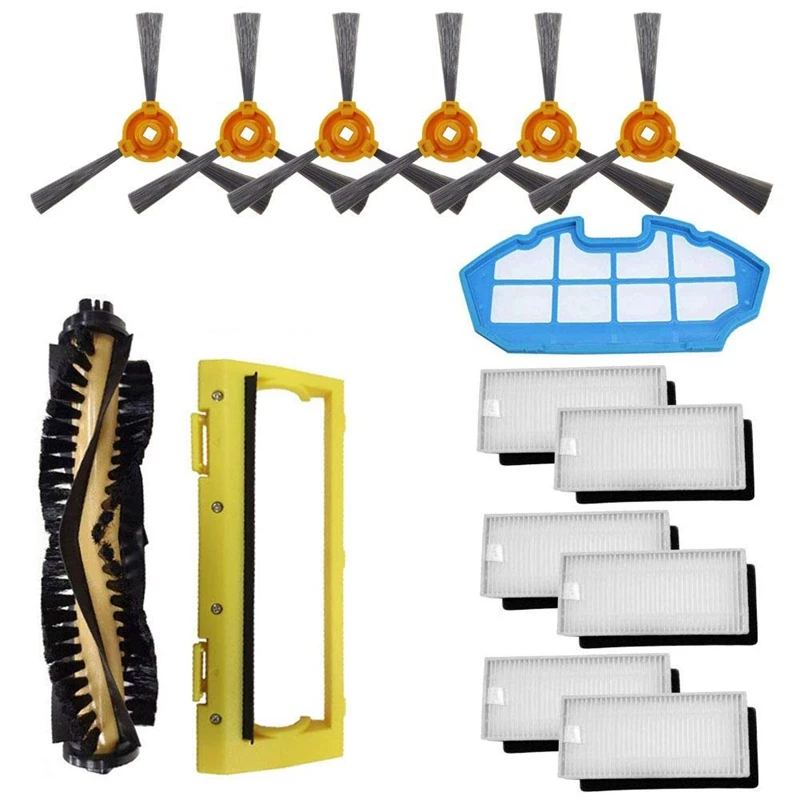 Replacement Parts for Ecovacs Deebot N79 N79S Robot Vacuum Cleaner Accessory Kit Including Main Brush, Filter, Primary Filter, S
Replacement Parts for Ecovacs Deebot N79 N79S Robot Vacuum Cleaner Accessory Kit Including Main Brush, Filter, Primary Filter, S