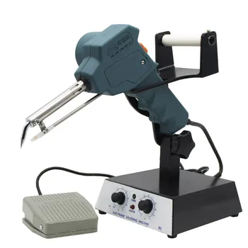 220V 80W Electric Soldering Machine Foot Switch Automatic Soldering Irons Temperature Control External Heating Rework Station
220V 80W Electric Soldering Machine Foot Switch Automatic Soldering Irons Temperature Control External Heating Rework Station