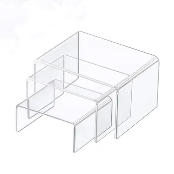 3 PCS Acrylic Display Riser Transparent Jewelry Display Risers Showcase Set Square Display Stand Storage Shelf
3 PCS Acrylic Display Riser Transparent Jewelry Display Risers Showcase Set Square Display Stand Storage Shelf
