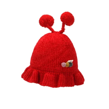 PomPom Baby Girls Beanies Hat Toddler Fashion Molding Cap Ruffles Brim Infant Warm Winter Cap Polyester Elastic Cotton Lining
PomPom Baby Girls Beanies Hat Toddler Fashion Molding Cap Ruffles Brim Infant Warm Winter Cap Polyester Elastic Cotton Lining