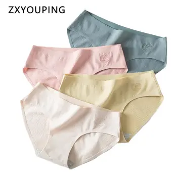 4Pcs Seamless Panties Women Sexy Cotton Underwear with Breathable Holes Comfort Soft Briefs Solid Color Mid Waist Lingerie M-XL
4Pcs Seamless Panties Women Sexy Cotton Underwear with Breathable Holes Comfort Soft Briefs Solid Color Mid Waist Lingerie M-XL