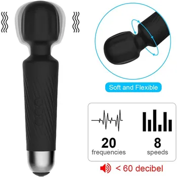 Personal Wand Massager Cordless Handheld Powerful for Massage Neck Shoulder Back Stress Relief Relax Muscles
Personal Wand Massager Cordless Handheld Powerful for Massage Neck Shoulder Back Stress Relief Relax Muscles