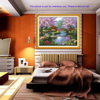 Anself DIY Handmade Needlework Counted Cross Stitch Set Embroidery Kit Beautiful Scenery of Park Pattern Home Decoration
Anself DIY Handmade Needlework Counted Cross Stitch Set Embroidery Kit Beautiful Scenery of Park Pattern Home Decoration
