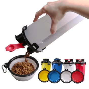 2 in 1 dog feeder water container and food outdoor bottle pet bowl travel cat supplies plate cup Feeder Dog
2 in 1 dog feeder water container and food outdoor bottle pet bowl travel cat supplies plate cup Feeder Dog