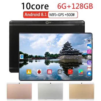 2020 New 10 Inch 4G Phone Call Tablet Pc Octa Core Android 8.0 6GB RAM 128GB ROM Dual SIM Wifi Bluetooth Smart Tablets Phone
2020 New 10 Inch 4G Phone Call Tablet Pc Octa Core Android 8.0 6GB RAM 128GB ROM Dual SIM Wifi Bluetooth Smart Tablets Phone