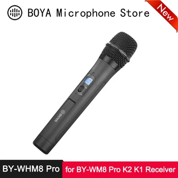 BOYA BY-WHM8 Pro UHF Wireless Handheld Microphone 48 Channels OLED Display Dynamic Mic for BY-WM8 Pro K1 K2 Kit Receiver RX8 Pro
BOYA BY-WHM8 Pro UHF Wireless Handheld Microphone 48 Channels OLED Display Dynamic Mic for BY-WM8 Pro K1 K2 Kit Receiver RX8 Pro