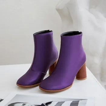 Big Size boots women shoes ankle boots for women ladies boots shoes woman winter Solid color round head back zipper
Big Size boots women shoes ankle boots for women ladies boots shoes woman winter Solid color round head back zipper