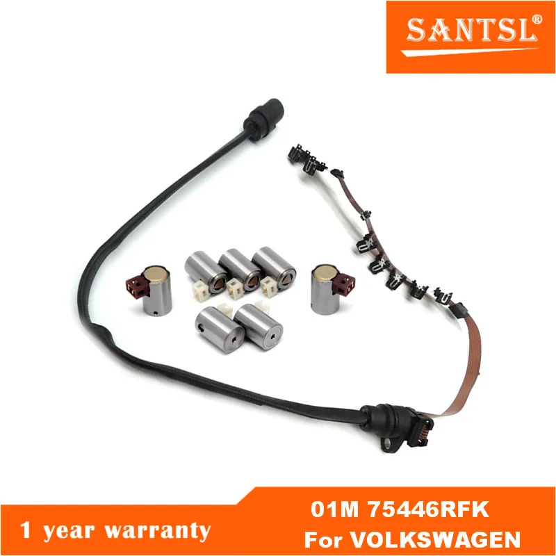 01M 01N 01P FOR Volkswagen Golf Transmission Valve Body Shift Solenoid Set Harness 75446RFK
01M 01N 01P FOR Volkswagen Golf Transmission Valve Body Shift Solenoid Set Harness 75446RFK