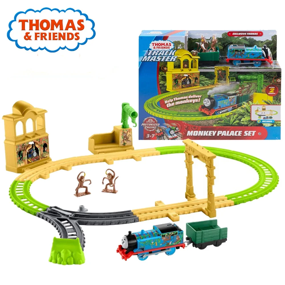 Thomas And Friends Thomas Train Track Master Monkey Palaze Set Railway Bulider Stunt Set Kids Toy Christmas Gift FXX65
Thomas And Friends Thomas Train Track Master Monkey Palaze Set Railway Bulider Stunt Set Kids Toy Christmas Gift FXX65