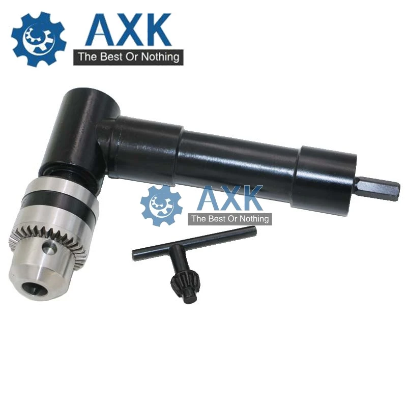90 Degree Right Angle Driver 8 mm Hex Shank Keyless Chuck Range Self Drill Adapter Help You Get into Tight Places LT201
90 Degree Right Angle Driver 8 mm Hex Shank Keyless Chuck Range Self Drill Adapter Help You Get into Tight Places LT201