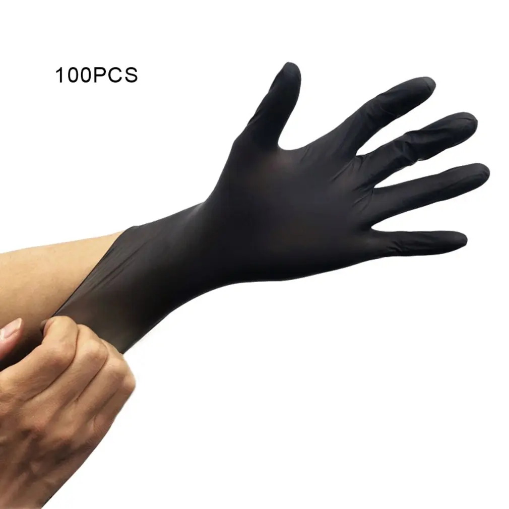 Disposable black nitrile gloves elasticity and soft texture Non slip and zero touch ergonomics model 100 pcs/box
Disposable black nitrile gloves elasticity and soft texture Non slip and zero touch ergonomics model 100 pcs/box