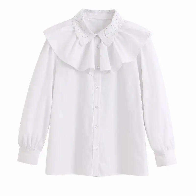 Loose Women Shirt Spring 2020 New Fashion Casual Blouse Tops Modern Lady White Shirts
Loose Women Shirt Spring 2020 New Fashion Casual Blouse Tops Modern Lady White Shirts