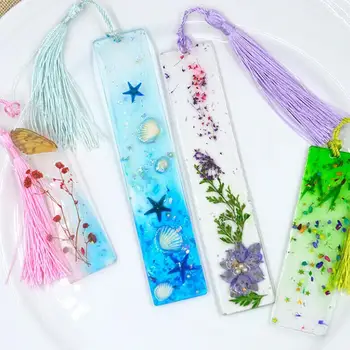 1PC DIY Manual Rectangular Bookmark Mold Crystal Epoxy Blank Bookmark Mold Mold Silicone Resin Stationery UV Supplies
1PC DIY Manual Rectangular Bookmark Mold Crystal Epoxy Blank Bookmark Mold Mold Silicone Resin Stationery UV Supplies