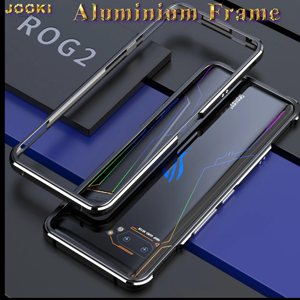 Luxury Phone2 Metal Bumper Case for ASUS ROG2 Aluminium Frame Hard 3D Protective Cover for ASUS ROG Phone II Bumper Case
Luxury Phone2 Metal Bumper Case for ASUS ROG2 Aluminium Frame Hard 3D Protective Cover for ASUS ROG Phone II Bumper Case