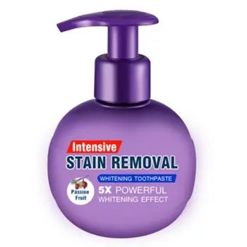 Press Type Teeth Whitening Toothpaste Baking Soda Pressing Toothpaste Whitening Bottled Toothpaste Bright Teeth Gum Scare 1
Press Type Teeth Whitening Toothpaste Baking Soda Pressing Toothpaste Whitening Bottled Toothpaste Bright Teeth Gum Scare 1