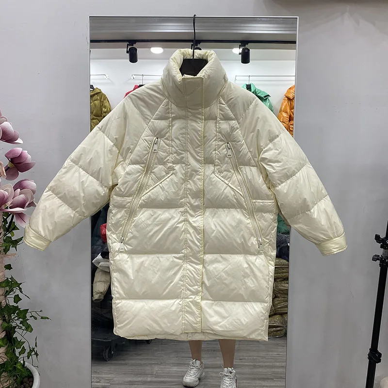 

Korean Mid-length Warm Thick Down Cotton-padded Women Winter coat New Loose Fashion Parka Female Cotton Overwear Mujeres Abrigos