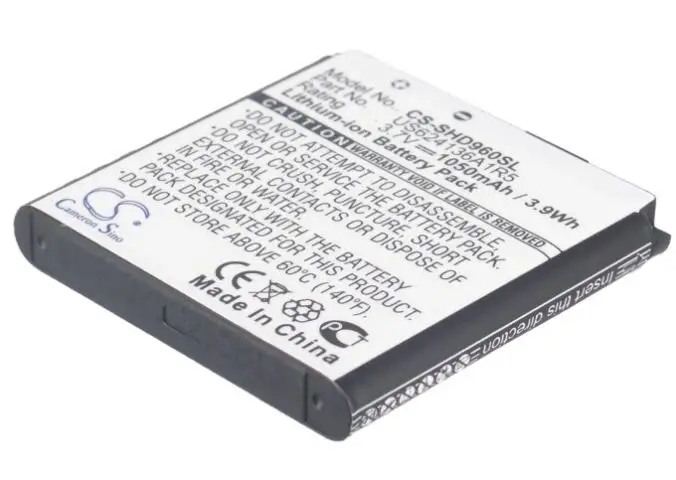 cameron sino 1050mah battery for ACTION HDMax Extreme for SPARE HD96 HDMax KB-05 US624136A1R5 Camera Battery
cameron sino 1050mah battery for ACTION HDMax Extreme for SPARE HD96 HDMax KB-05 US624136A1R5 Camera Battery