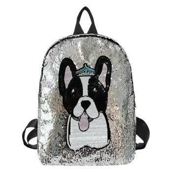 Cute Sequins Animal Pattern Travel Backpacks Women Casual Knapsack Preppy Style School Satchel Bags PU Leather Large Rucksack
Cute Sequins Animal Pattern Travel Backpacks Women Casual Knapsack Preppy Style School Satchel Bags PU Leather Large Rucksack