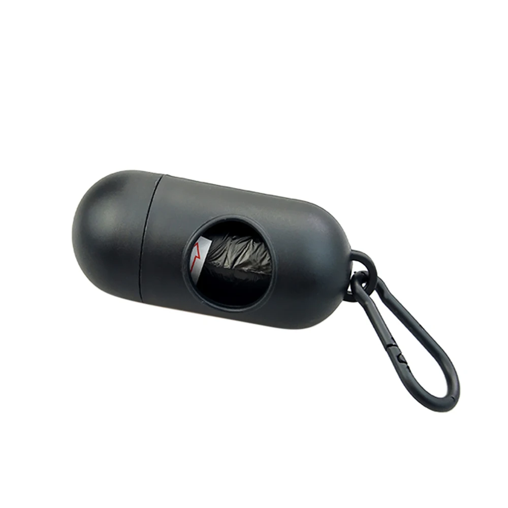 Portable Capsule Design Rubbish Bags Case Pet Dog Poop Holder Garbage Dispenser Box Clean-up Bag Carrier with 15pcs Waste Bags
Portable Capsule Design Rubbish Bags Case Pet Dog Poop Holder Garbage Dispenser Box Clean-up Bag Carrier with 15pcs Waste Bags