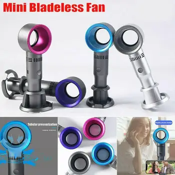 Rechargeable Detachable Base Portable Mini Handheld 4 Colors Fan Held Hand Outdoor USB Leafless Travel Bladeless Fan Coolin A0E3
Rechargeable Detachable Base Portable Mini Handheld 4 Colors Fan Held Hand Outdoor USB Leafless Travel Bladeless Fan Coolin A0E3