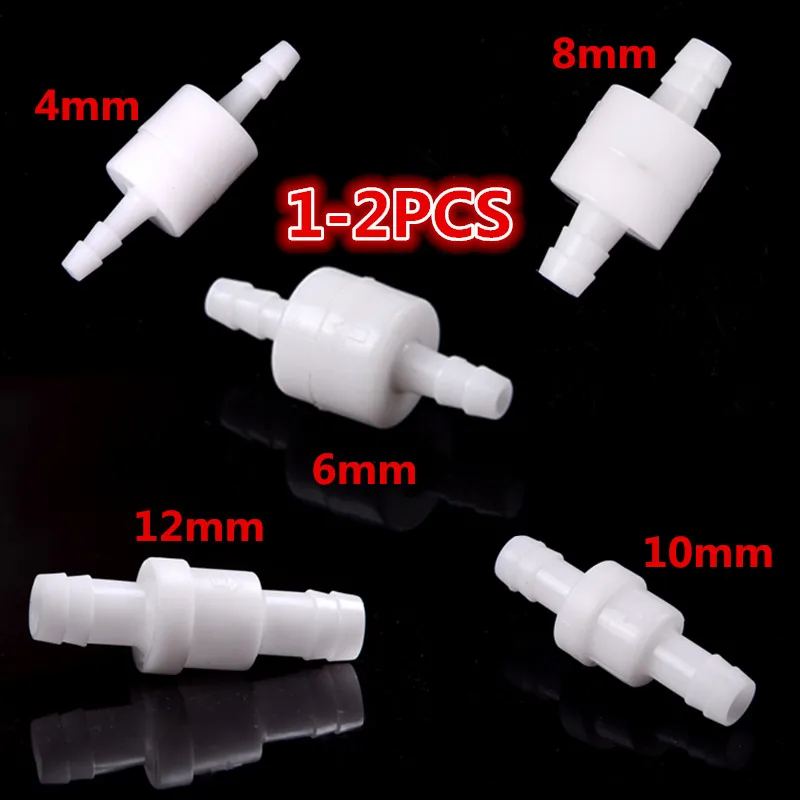 1-2PCS White Plastic One Way Inline Check Valve Fuel Gas Liquid Water 4mm/6mm/8mm/10mm/12mm
1-2PCS White Plastic One Way Inline Check Valve Fuel Gas Liquid Water 4mm/6mm/8mm/10mm/12mm