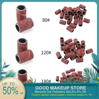 100pcs Nail Art Sanding Bands For Electric Nail Dril Machine Drill Bits File For UV Gel Polish Acrylic Remover 80''/120''/180"
100pcs Nail Art Sanding Bands For Electric Nail Dril Machine Drill Bits File For UV Gel Polish Acrylic Remover 80''/120''/180"