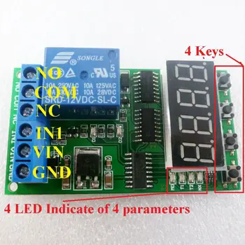 IO22C01_12V*2 2x High-Trigger DC 12V 10A Multifunction Timer Delay Relay Module High Power On/Off Adjustable for PLC Motor LED
IO22C01_12V*2 2x High-Trigger DC 12V 10A Multifunction Timer Delay Relay Module High Power On/Off Adjustable for PLC Motor LED
