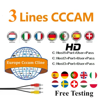 Cccam-servidor de 2020 líneas HD para España, servidor de cline para Europa, Portugal, Italia y España, usado para receptor de s
Cccam-servidor de 2020 líneas HD para España, servidor de cline para Europa, Portugal, Italia y España, usado para receptor de s