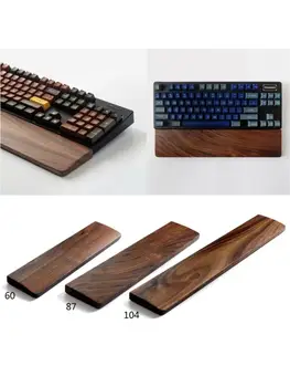 Walnut Wooden Mechanical Keyboard Wrist Rest with Anti-Slip Mat Ergonomic Gaming Desk Wrist Pad Support 60 87 104 Keys
Walnut Wooden Mechanical Keyboard Wrist Rest with Anti-Slip Mat Ergonomic Gaming Desk Wrist Pad Support 60 87 104 Keys
