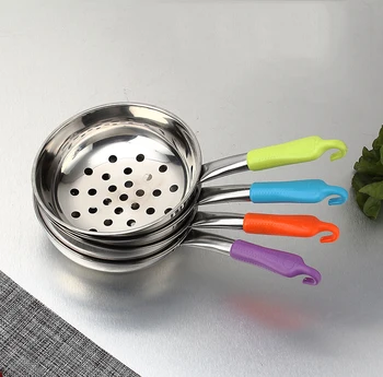 Stainless Steel Colander Metal Fine Mesh Round Strainer Pasta Scoop Colander Sieve Mesh Handheld Hangable Kitchen Tools MM60LS
Stainless Steel Colander Metal Fine Mesh Round Strainer Pasta Scoop Colander Sieve Mesh Handheld Hangable Kitchen Tools MM60LS