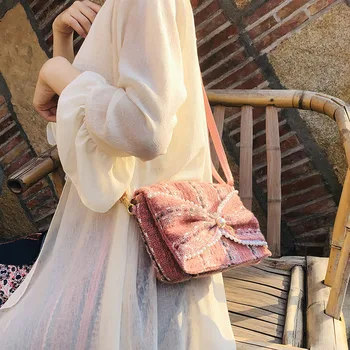 SutaSuta Handmade Women Bow Envelope Bag Small Fresh Lovely Shoulder Messenger Bag
SutaSuta Handmade Women Bow Envelope Bag Small Fresh Lovely Shoulder Messenger Bag