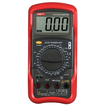 UNI-T Mini Digital Multimeter UT55 1000V 20A DMM AC / DC Voltmeter Resistance Diode Temperature test Handheld Multimeter tester
UNI-T Mini Digital Multimeter UT55 1000V 20A DMM AC / DC Voltmeter Resistance Diode Temperature test Handheld Multimeter tester
