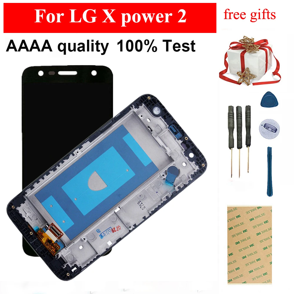 Для LG X power 2 M320 M320G M320F M320N сенсорный ЖК экран дигитайзер сенсор дисплей Панель
