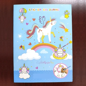16 Page Pony Coloring Book Sticker Book Children kids Books Adults Coloring Books Painting/Drawing/Art 2 cover patterns
16 Page Pony Coloring Book Sticker Book Children kids Books Adults Coloring Books Painting/Drawing/Art 2 cover patterns