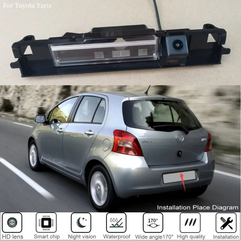 Автомобильная камера заднего вида для Toyota Yaris Hatchback 2006 2007 2008 2009 2010 2011 2012 для парковки HD с ночным видением
Автомобильная камера заднего вида для Toyota Yaris Hatchback 2006 2007 2008 2009 2010 2011 2012 для парковки HD с ночным видением