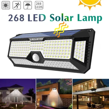 Outdoor Spotlight 140/268 Led Solar Street Light Garden Lights Wall Lamp Waterproof Motion Sensor Decoration Country Home Garden 
Outdoor Spotlight 140/268 Led Solar Street Light Garden Lights Wall Lamp Waterproof Motion Sensor Decoration Country Home Garden
