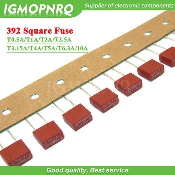 10pcs Fuse T2A T1A T3.15A T4A T5A T6.3A 250V 392 Square Plastic Fuse T0.5A LCD TV Power Board Commonly Used Fuses Slow Blow Fuse
10pcs Fuse T2A T1A T3.15A T4A T5A T6.3A 250V 392 Square Plastic Fuse T0.5A LCD TV Power Board Commonly Used Fuses Slow Blow Fuse