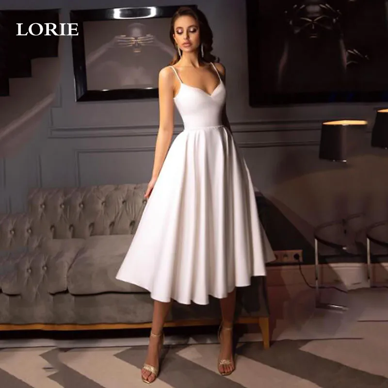 LORIE Slik атласные трапециевидные Короткие свадебные платья на тонких бретельках с V-образным вырезом платья невесты 2021 длиной до щиколотки
LORIE Slik атласные трапециевидные Короткие свадебные платья на тонких бретельках с V-образным вырезом платья невесты 2021 длиной до щиколотки