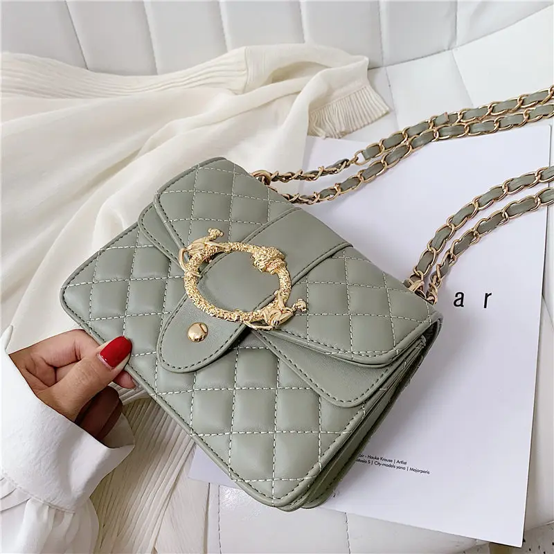 Small Bag Women's 2019 New Style Fashion Rhombus Chain Square Sling Bag Korean-style Versatile Crossbody Bag
Small Bag Women's 2019 New Style Fashion Rhombus Chain Square Sling Bag Korean-style Versatile Crossbody Bag