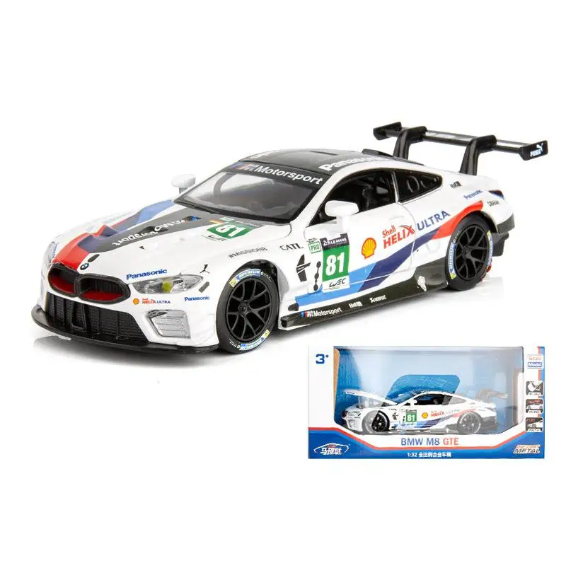 DishyKooker Simulate BMW M8 Racing Car Model Toy Kids Sound Light Alloy Car Model
DishyKooker Simulate BMW M8 Racing Car Model Toy Kids Sound Light Alloy Car Model