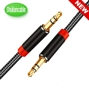AUX Cable Jack 3.5mm Audio Cable 3.5 mm Jack Speaker Nylon braid Cable 1m 2m 3m 5m for for Samsung xiaomi Headphones Aux Cord 
AUX Cable Jack 3.5mm Audio Cable 3.5 mm Jack Speaker Nylon braid Cable 1m 2m 3m 5m for for Samsung xiaomi Headphones Aux Cord