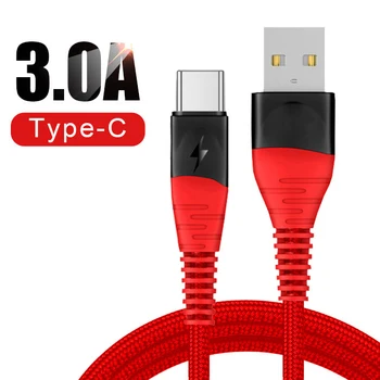 USB Type C Cable for Samsung S10 S9 3A Fast USB Charging Cabl Type-C Charger Data Cable for Redmi note 8 pro USB-C Cabo Wire
USB Type C Cable for Samsung S10 S9 3A Fast USB Charging Cabl Type-C Charger Data Cable for Redmi note 8 pro USB-C Cabo Wire