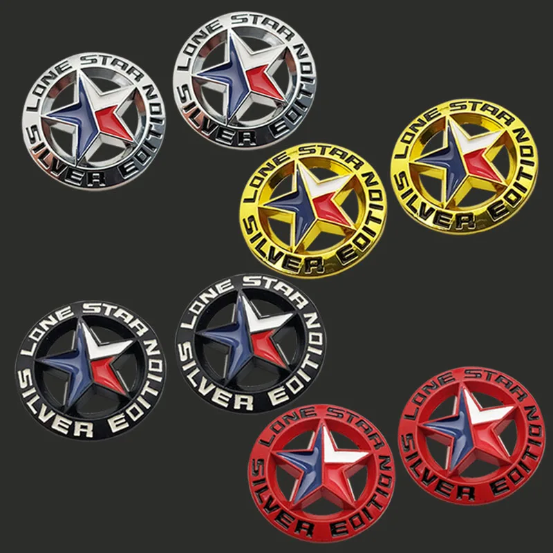 2PCS 3D Metal Car Styling MASON TEXAS EDITION Sticker Emblem Badge for Jeep Universal Cars Motorcycle Lone Star Accessories
2PCS 3D Metal Car Styling MASON TEXAS EDITION Sticker Emblem Badge for Jeep Universal Cars Motorcycle Lone Star Accessories