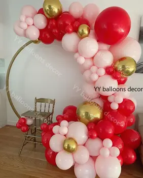 110pcs Baby 1th Happy Birthday Backdrop Party Decoration Balloon Supplies Peach Red Gold Latex Balloons Garland Arch Bay Shower 
110pcs Baby 1th Happy Birthday Backdrop Party Decoration Balloon Supplies Peach Red Gold Latex Balloons Garland Arch Bay Shower