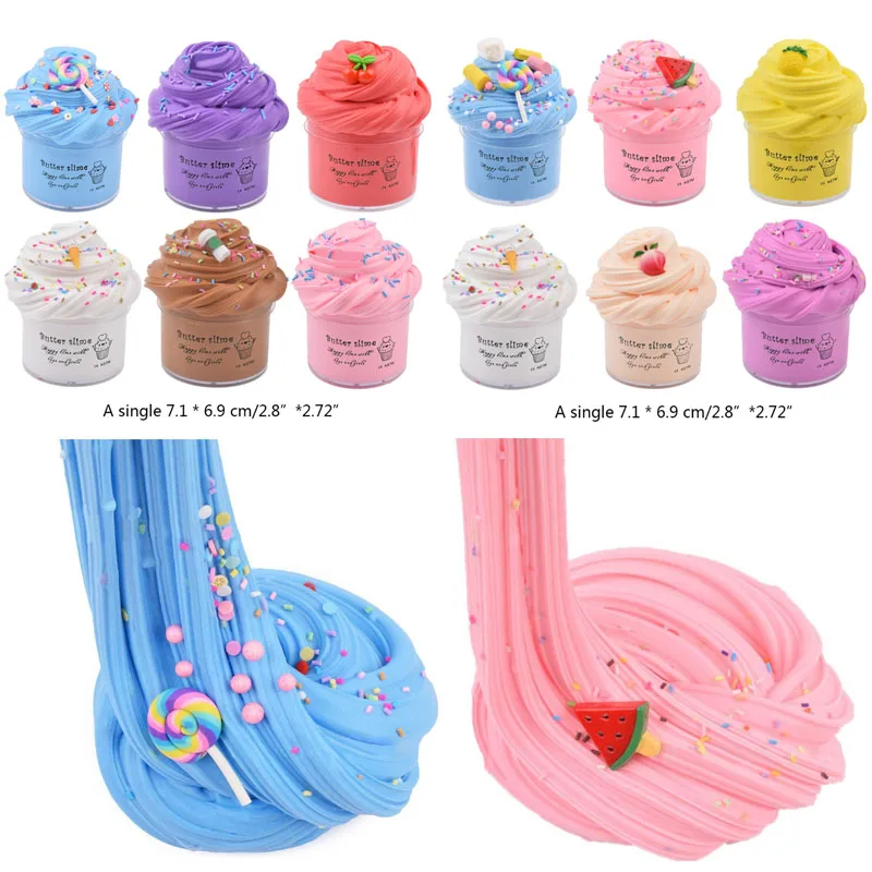 6Pcs Butter Slime with Candy Slime Watermelon Slime and Pineapple Slime Super Soft Birthday Gifts
6Pcs Butter Slime with Candy Slime Watermelon Slime and Pineapple Slime Super Soft Birthday Gifts