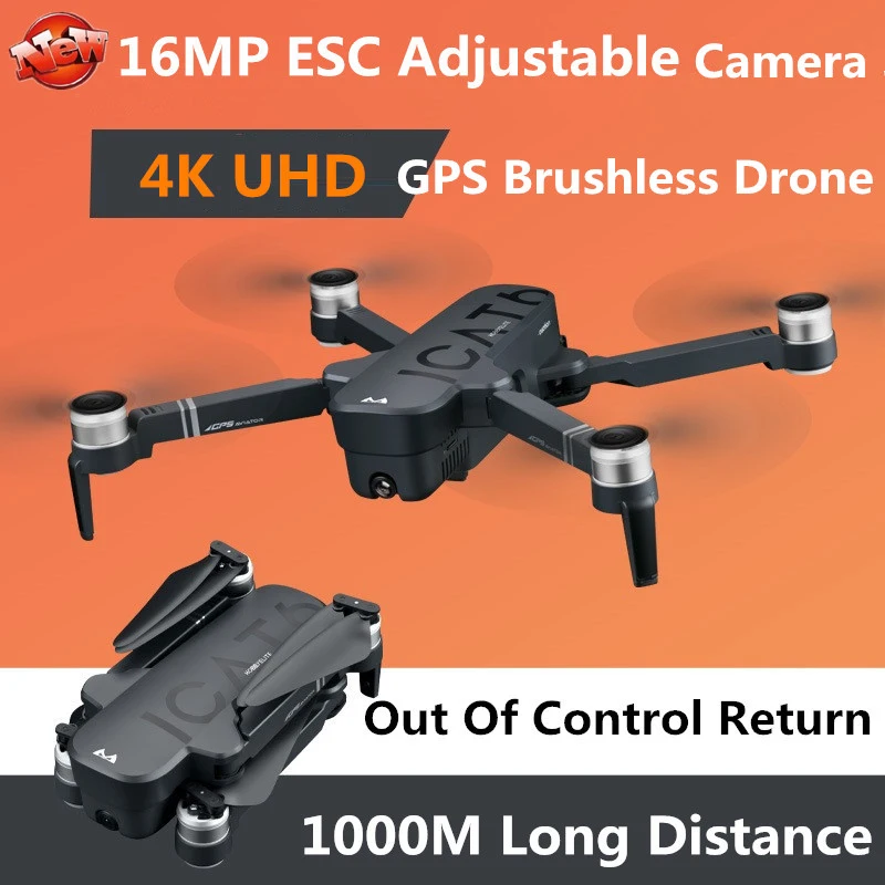 Intelligent Brushless Dual GPS Auto Follow Me WIFI FPV RC Quadcopter 5G 23MIN 1000M 4K Electric Camera Optical Flow GPS RC Drone
Intelligent Brushless Dual GPS Auto Follow Me WIFI FPV RC Quadcopter 5G 23MIN 1000M 4K Electric Camera Optical Flow GPS RC Drone