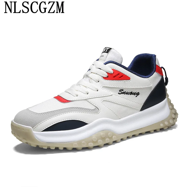 Кроссовки мужские с вулканизированной подошвой, повседневная массивная обувь для тренировок, кроссовки на платформе для бега
Кроссовки мужские с вулканизированной подошвой, повседневная массивная обувь для тренировок, кроссовки на платформе для бега