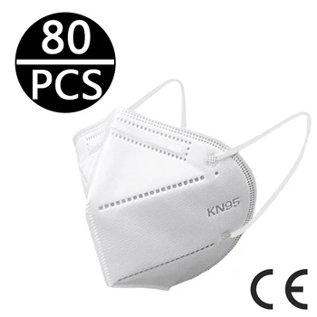 80 PCS FFP2 KN95 Masks Filter Dust Mouth PM2.5 Face Mask Flu Personal Protective Health Care Mask Fast Shipping
80 PCS FFP2 KN95 Masks Filter Dust Mouth PM2.5 Face Mask Flu Personal Protective Health Care Mask Fast Shipping