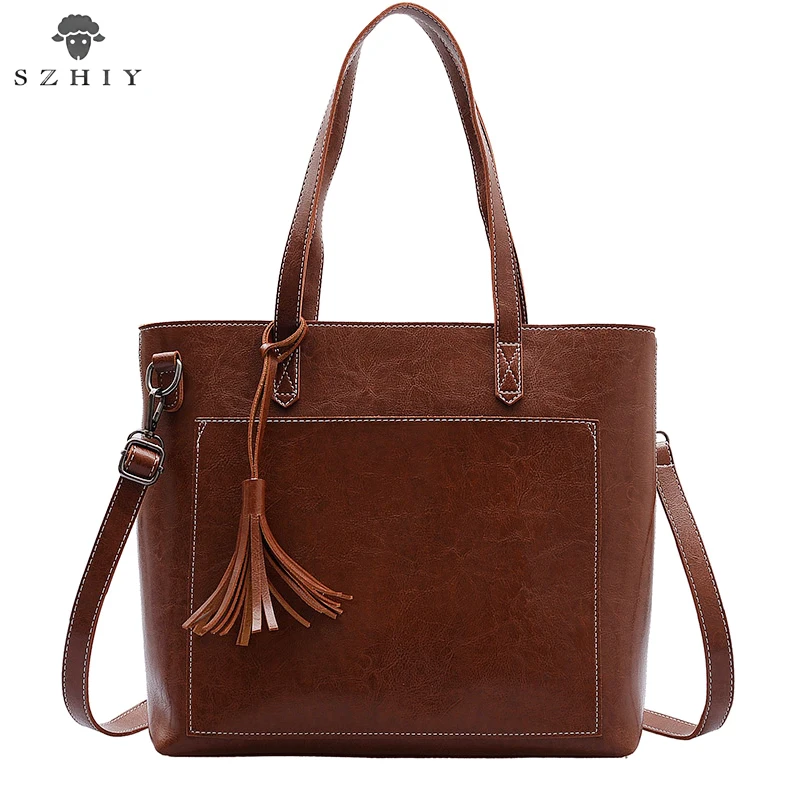 women shoulder crossbody bag PU leather highquality big totes designer famous new brand women bags SZHIY
women shoulder crossbody bag PU leather highquality big totes designer famous new brand women bags SZHIY
