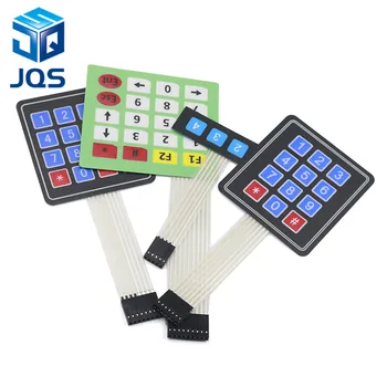 New 4 12 16 20 Key 4*4 Membrane Switch Keypad 1x4 3x4 4x4 4*5 Matrix Array Matrix keyboard for arduino smart car 
New 4 12 16 20 Key 4*4 Membrane Switch Keypad 1x4 3x4 4x4 4*5 Matrix Array Matrix keyboard for arduino smart car
